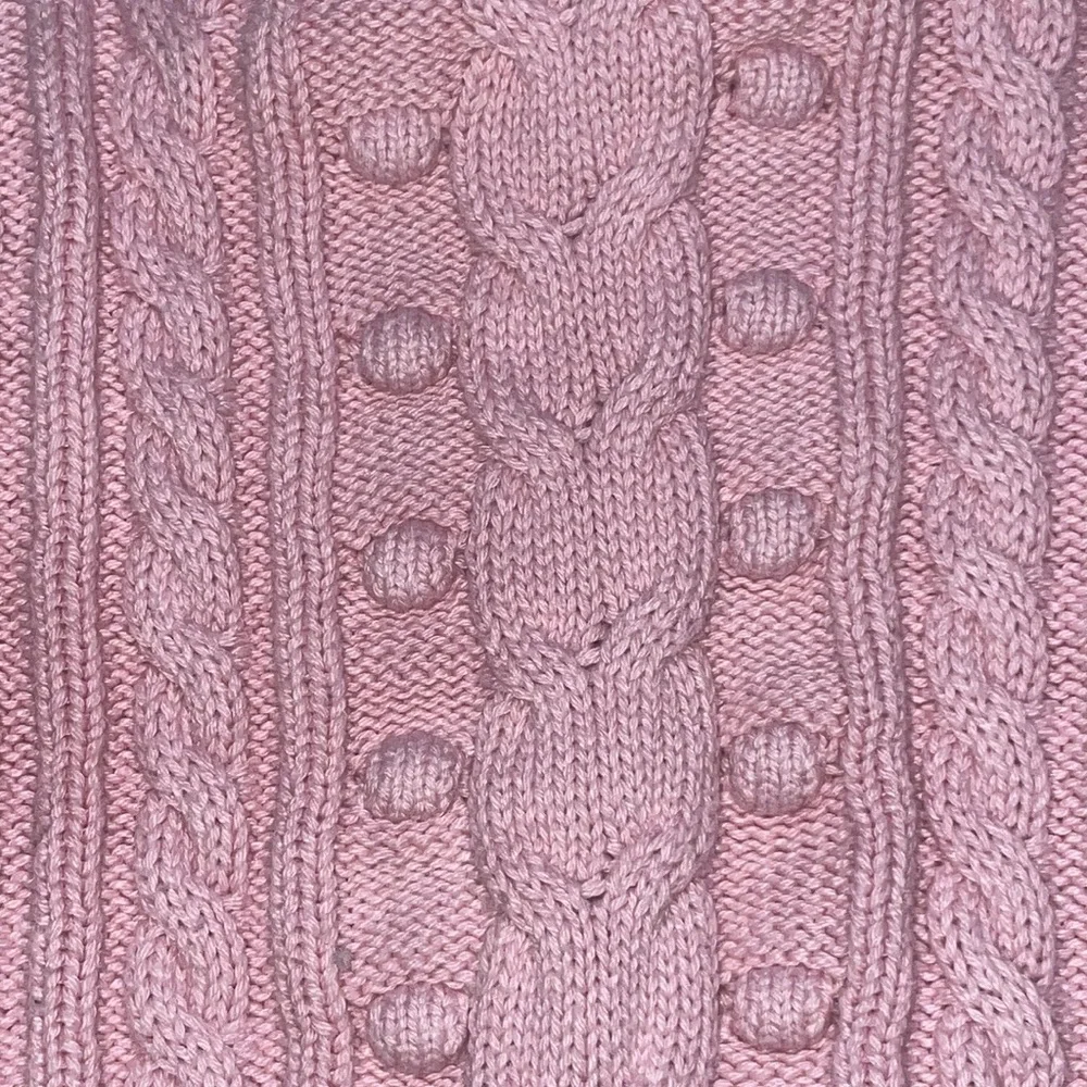 GAP Toddler 5T PINK Kids Cable-Knit Sweater 5T